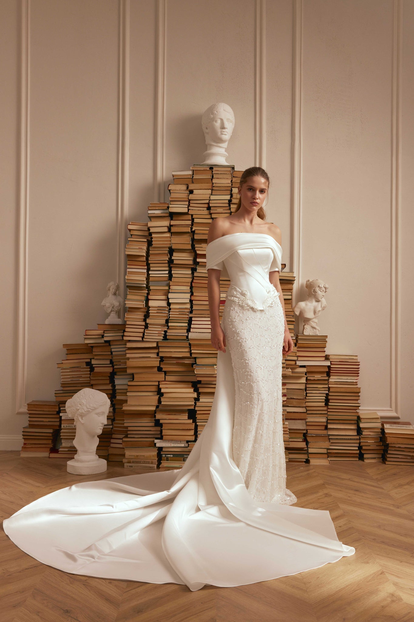 2 Piece Dress with Corset and Lace Skirt