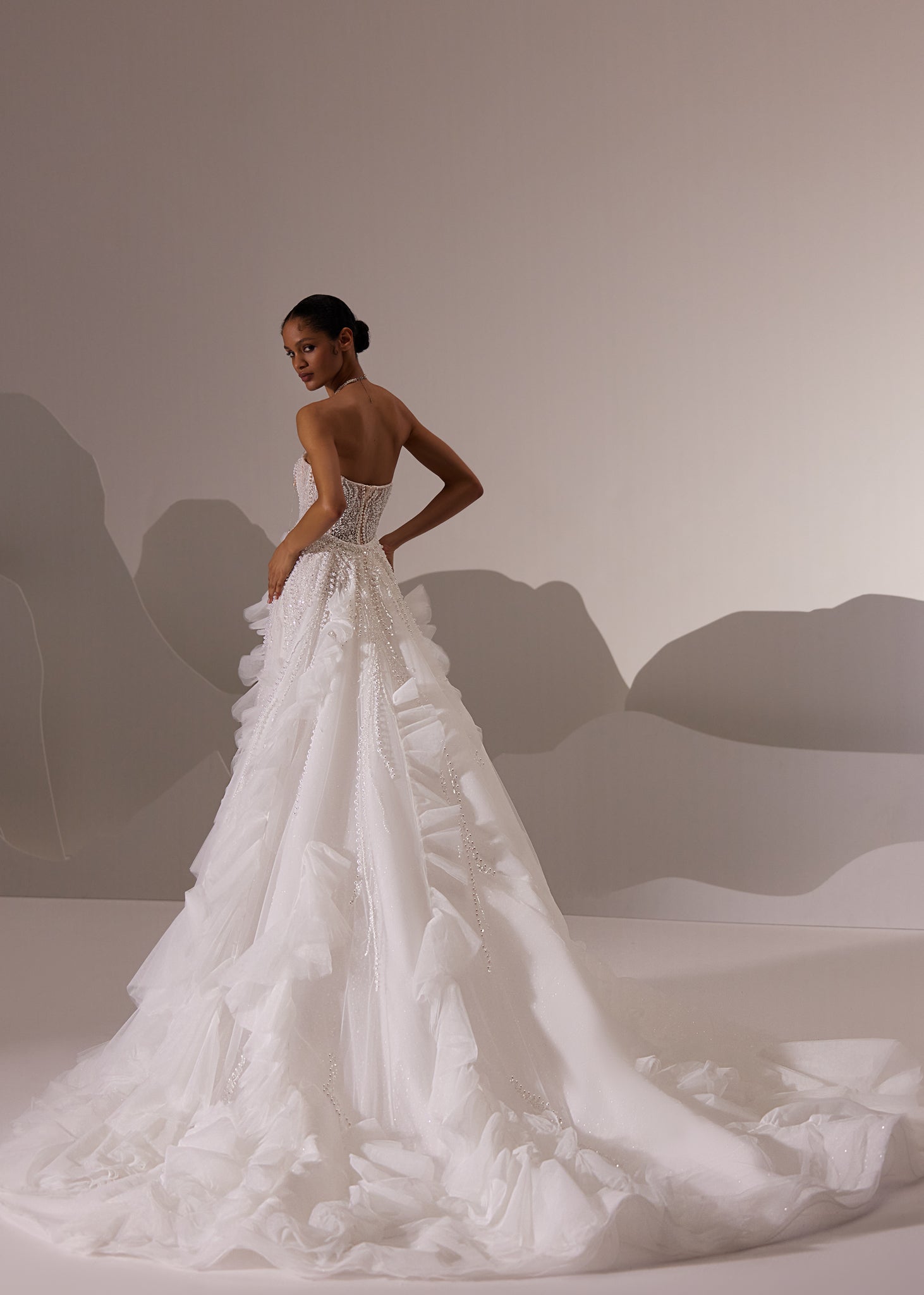 Ivory Pearl Wedding Dress