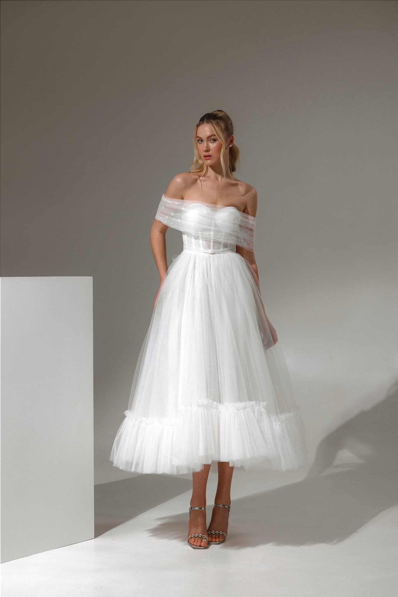MIDI TULLE DRESS