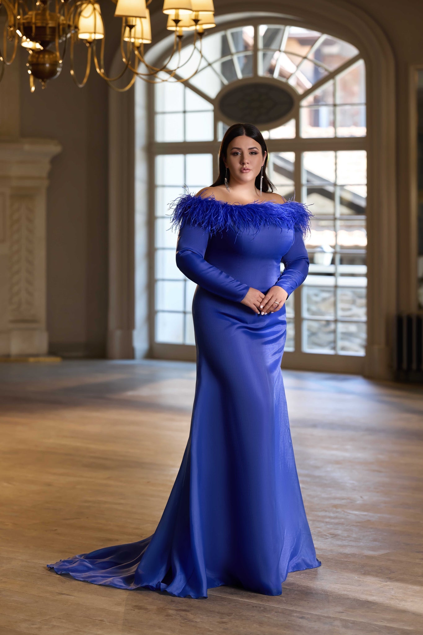 Emerald Green Evening Dress