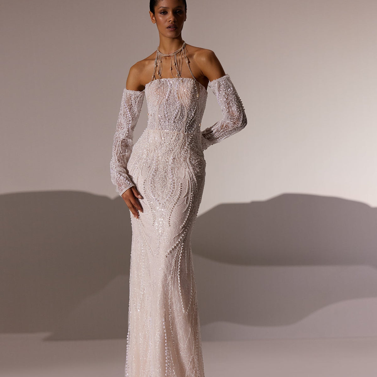 Ivory Pearl Wedding Dress Ivory Pearl Wedding Dress