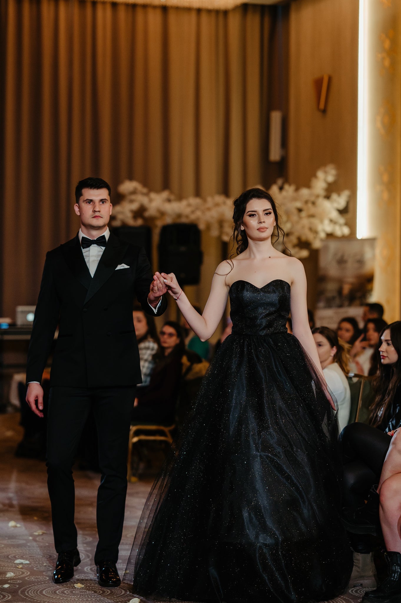 LA MUJER BLACK WEDDING DRESS
