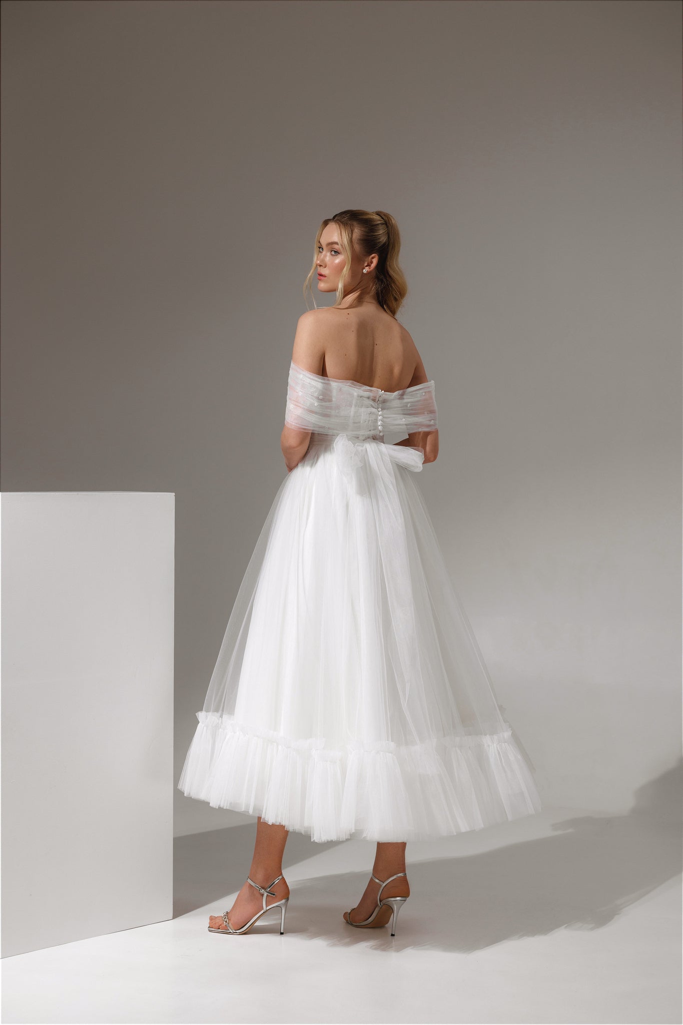MIDI TULLE DRESS