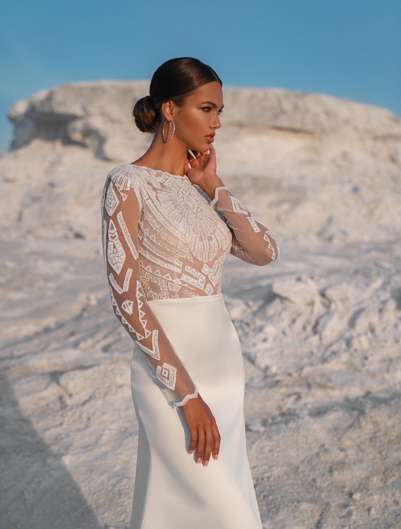 MOON STONE WEDDING DRESS