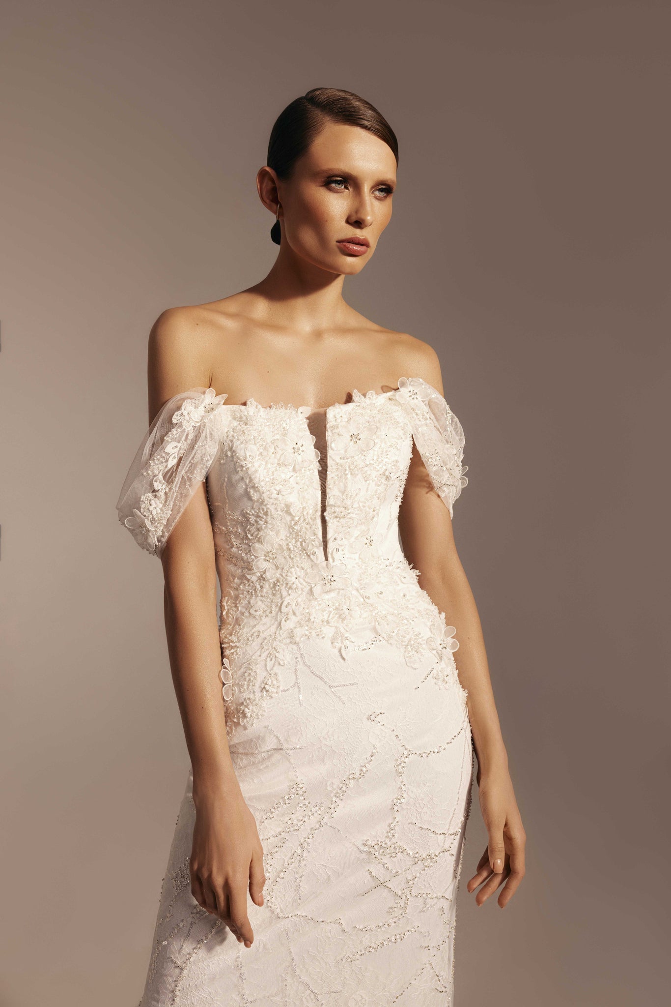 WEDDING DRESSES WITH BELL SLEEVES