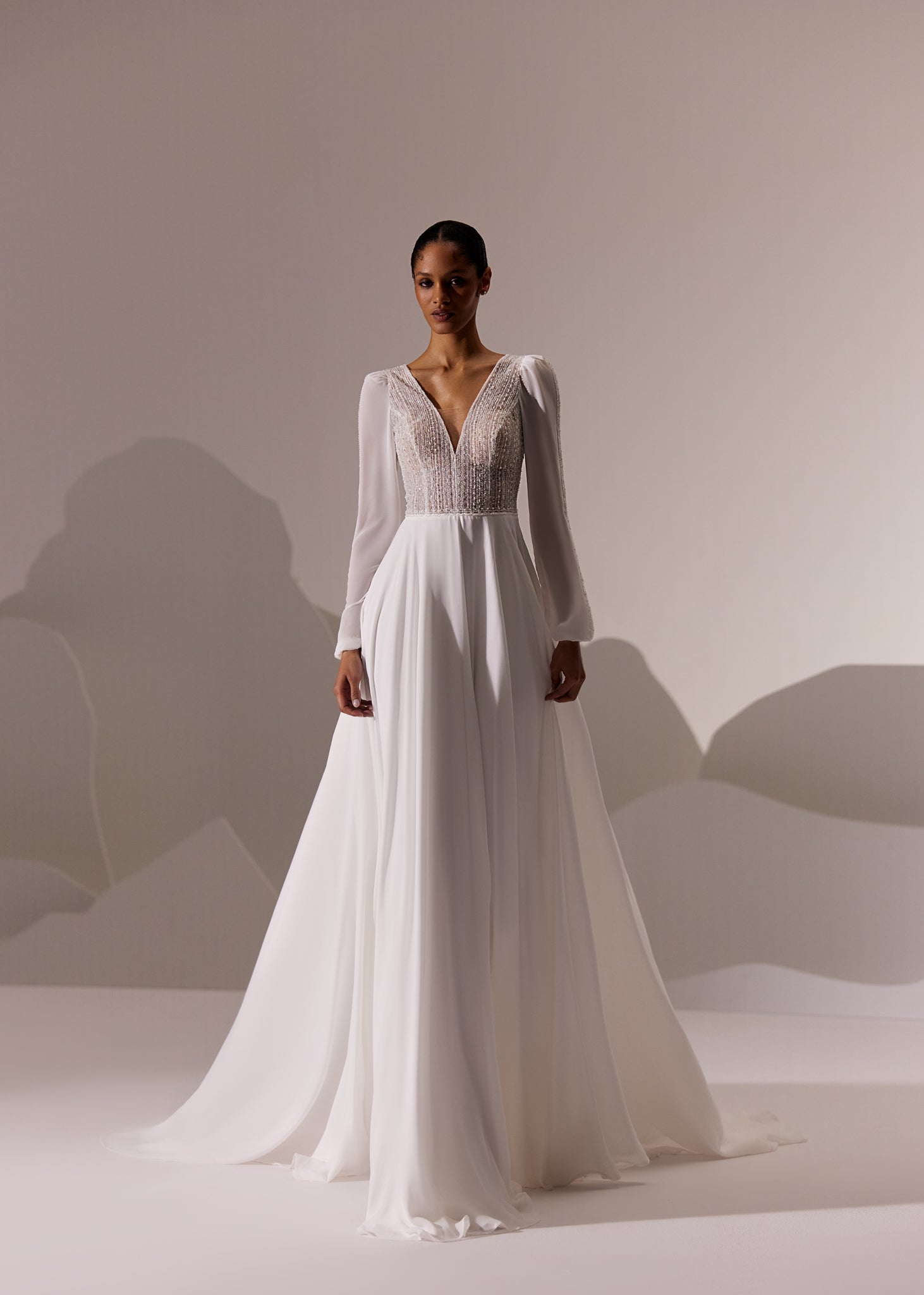 Wedding Dress Made of Tulle